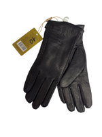 Перчатки. Женские. Материал верха: Кожаные. Кожа оленя. Подклад: Трикотаж-шерсть. 5 шт в упаковке.