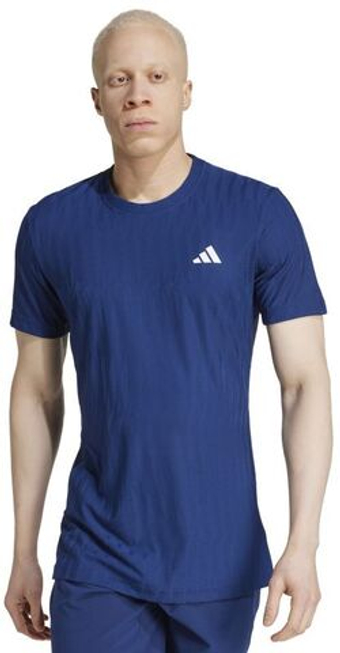 Мужская теннисная футболка Adidas Tennis Climacool+ AIRCHILL FreeLift - небесный