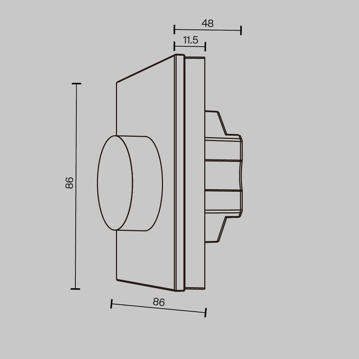 Панель управления Maytoni Lighting control 711027