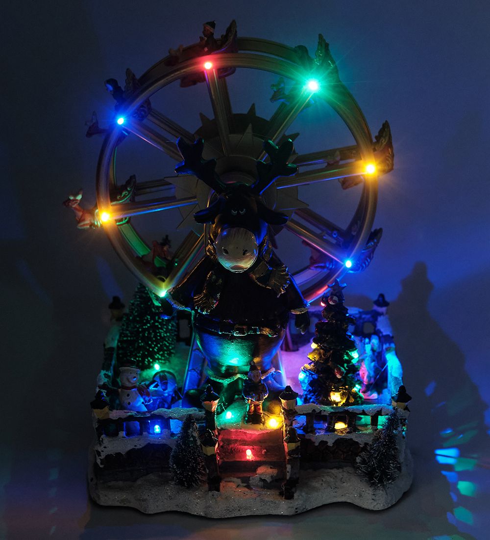 XM-762 Новогодняя миниатюра с подсветкой