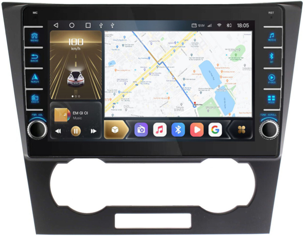 Магнитола для Chevrolet Epica 2006-2012 - Carmedia OL-9271 (кнопки и крутилки), Android 12, TS10, CarPlay, 4G SIM-слот