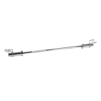 Гриф для штанги олимпийский 1250 мм (до 150 кг, замки-пружины) D50 мм PROFI-FIT