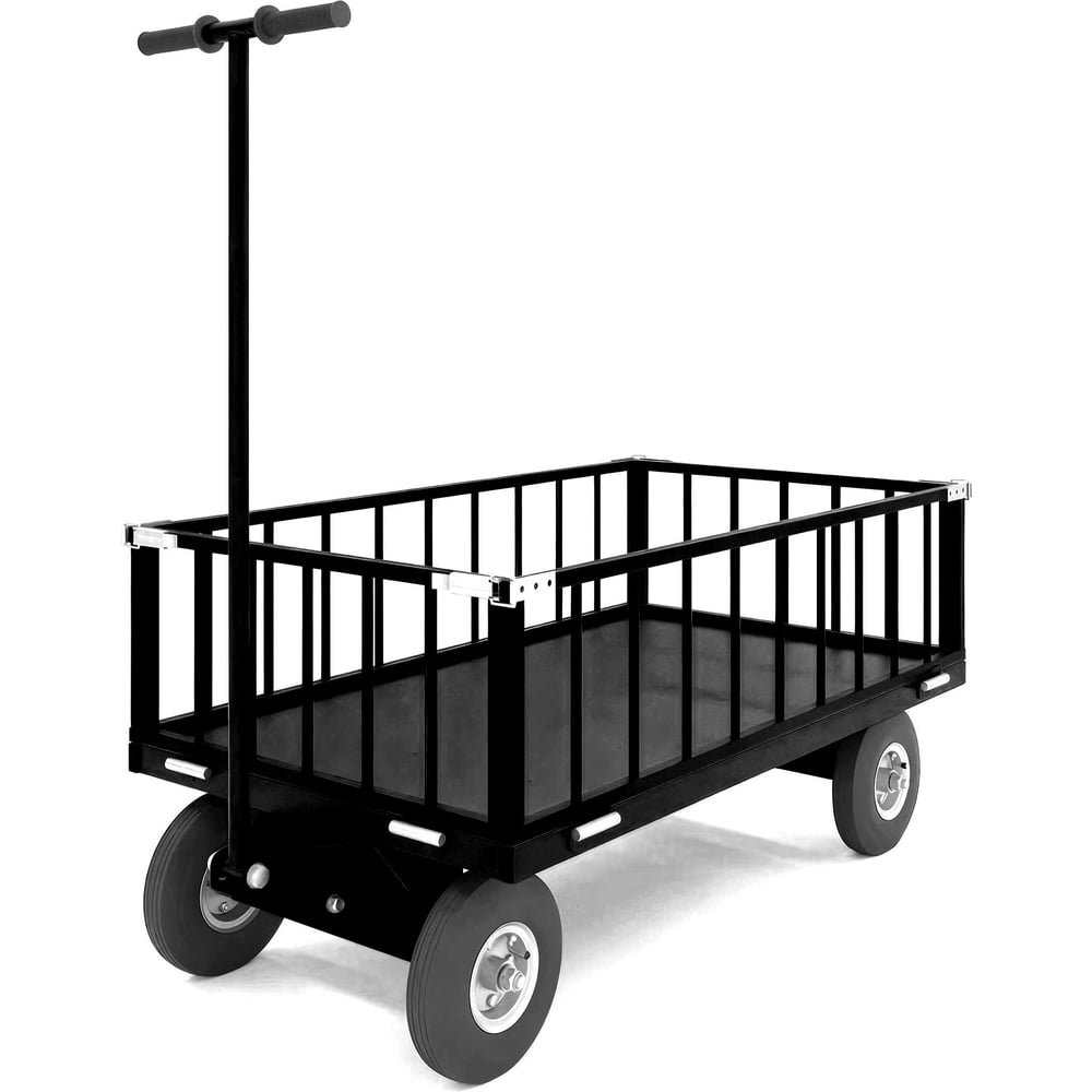 Тележка платформенная с поворотной осью, усиленная 700x1200x300 Gigant ТППО-003