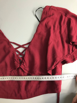 Топ Forever 21 модного оттенка, из вискозы, маркировка М, 46 размер