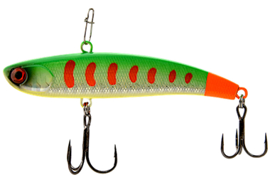 Раттлин EcoPro Vib Nemo Slim 80мм 17г #009 Крючок №6/4 Lemon Red Tag