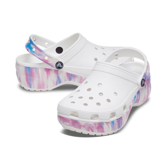 Crocs Classic Clog 'White Purple'