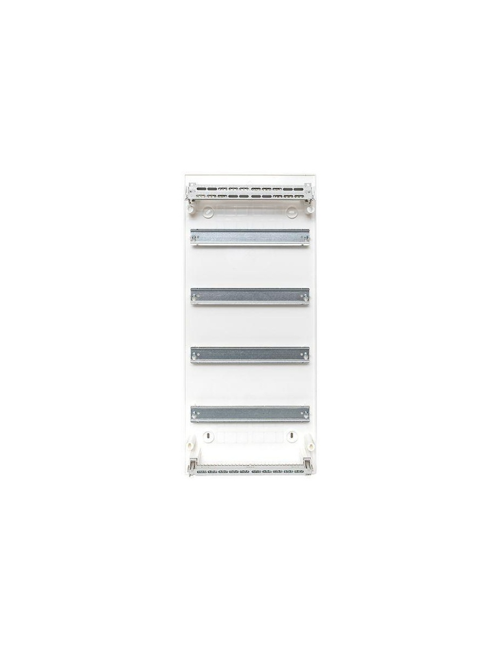 Щит распределительный навесной Unix 4х12мод. IP41 бел. дверь PROxima EKF ux-4x12-nw
