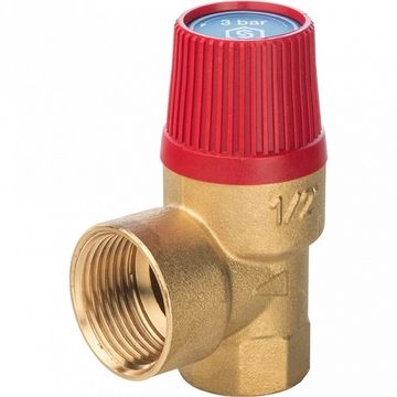 Предохранительный клапан Stout 30, 3/4"x1", 3.0 бара для систем отопления (SVS-0001-003020)
