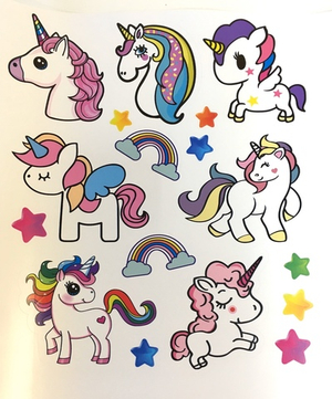Наклейки Единорог