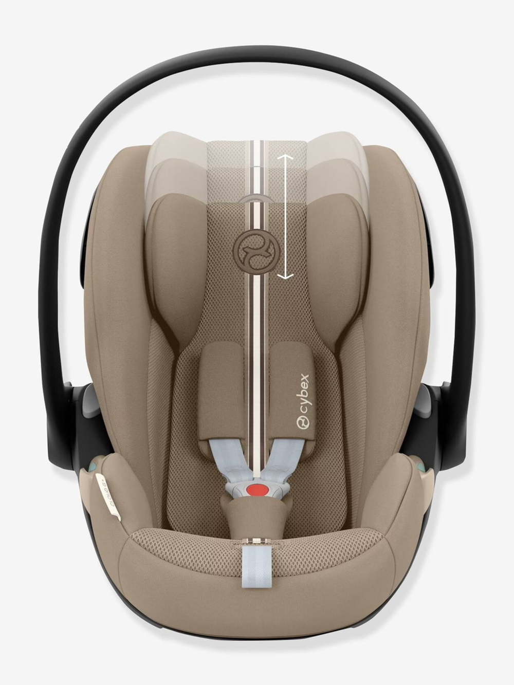 Коляска Cybex Balios S Lux TPE complete Cloud G Almond Beige Plus Base G 4 в 1 Chocolate Brown с дождевиками