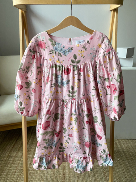 Хлопковое платье Monnalisa, 128