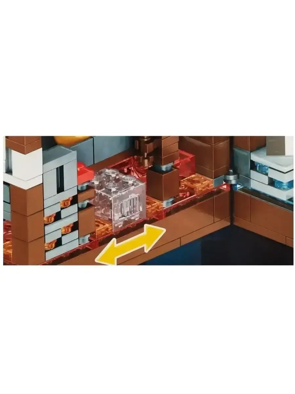 Конструктор Майнкрафт Сражение за крепость/488 деталей/LB608