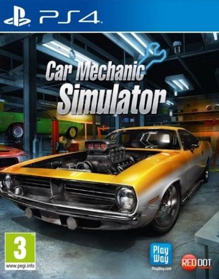 PS4 Car Mechanic Simulator CUSA-14568 Б/У (Полностью на русском языке)