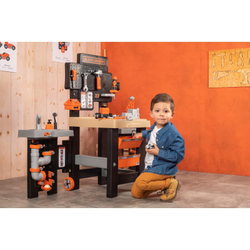 Smoby - Мега мастерская Black &amp; Decker с зоной маляра и сантехника + 100 аксессуаров 360726