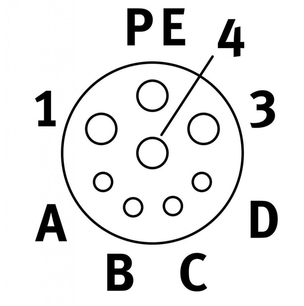 NEBM-M23G8-E-15-Q9N-LE8 Кабель электродвигателя