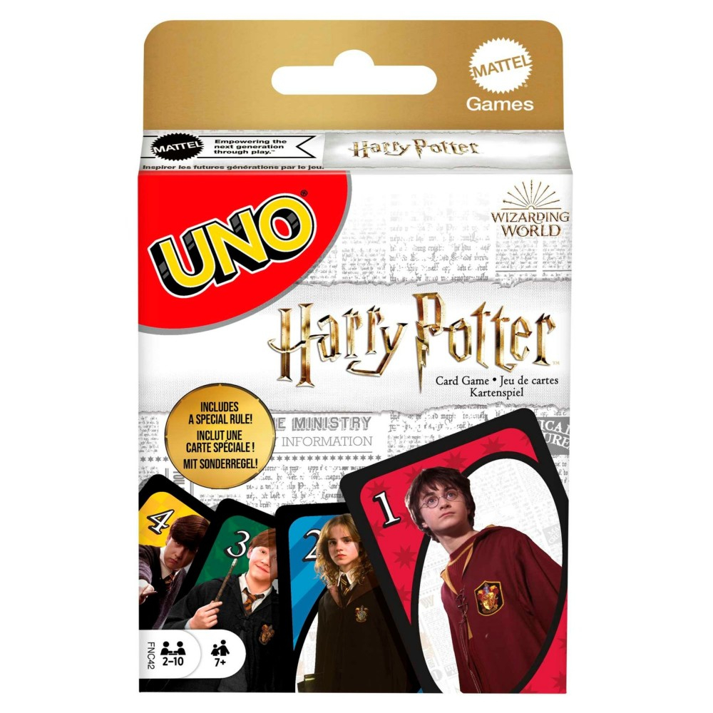 Настольная карточная игра Mattel UNO FNC42 «Гарри Поттер» FNC42 — фото 1