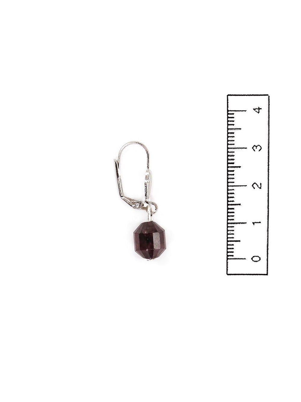 Серьги из граната grse995