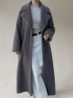 Шуба из шерсти мериноса, SilverFox (арт. 1072)