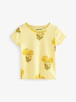 Футболка для девочки Next E65-356, 4 шт., Хаки, Розовый