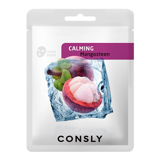 Тканевая маска с экстрактом мангостина CONSLY Calming Mangosteen Mask Pack