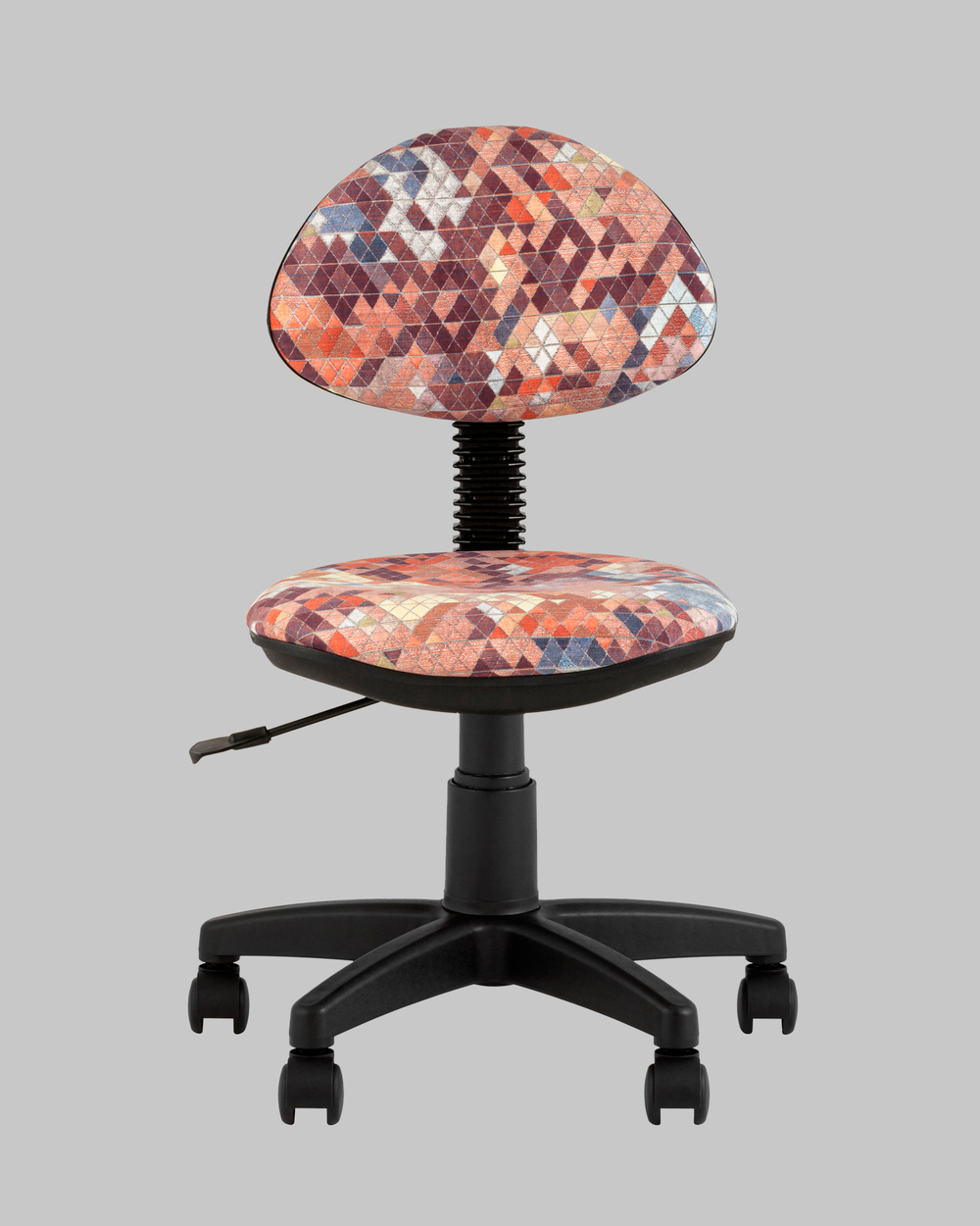 Кресло компьютерное детское УМКА абстракция оранжевый