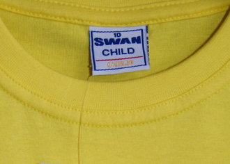 Детские футболки SWAN CHILD GOLD 160 gsm