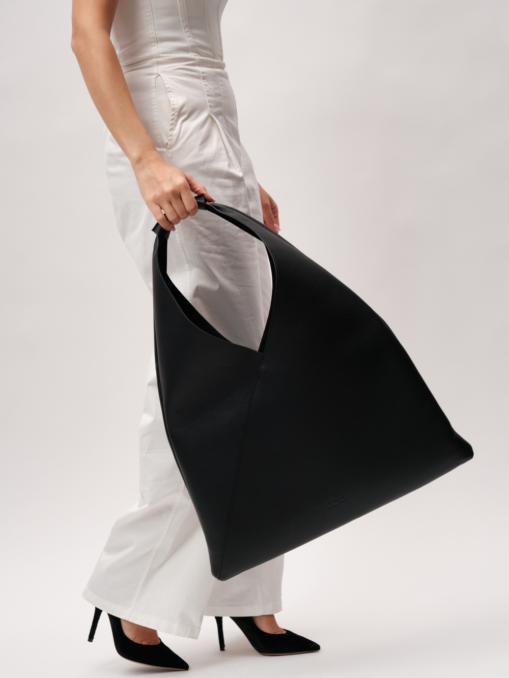 Кожаная сумка DBR 31373 черный