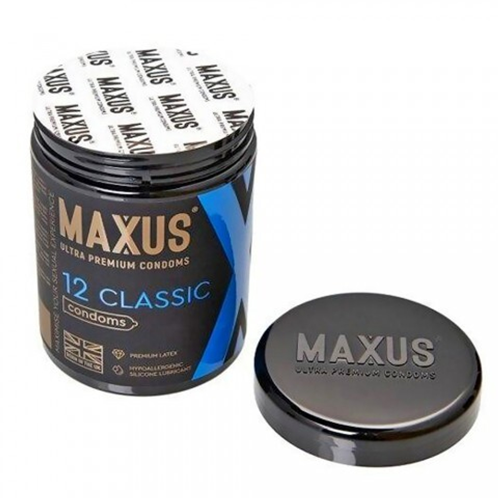 Презервативы классические MAXUS Classic X-Edition 12 шт.