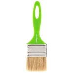 Кисть флейцевая «Евро», 50 x 8, натуральная щетина, пластиковая ручка Сибртех