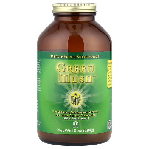HealthForce Superfoods, Green Mush ™, для вашего питомца-компаньона, 284 г (10 унций)