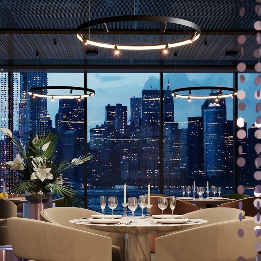 Подвесная люстра Odeon Light Fonda 4317/58L