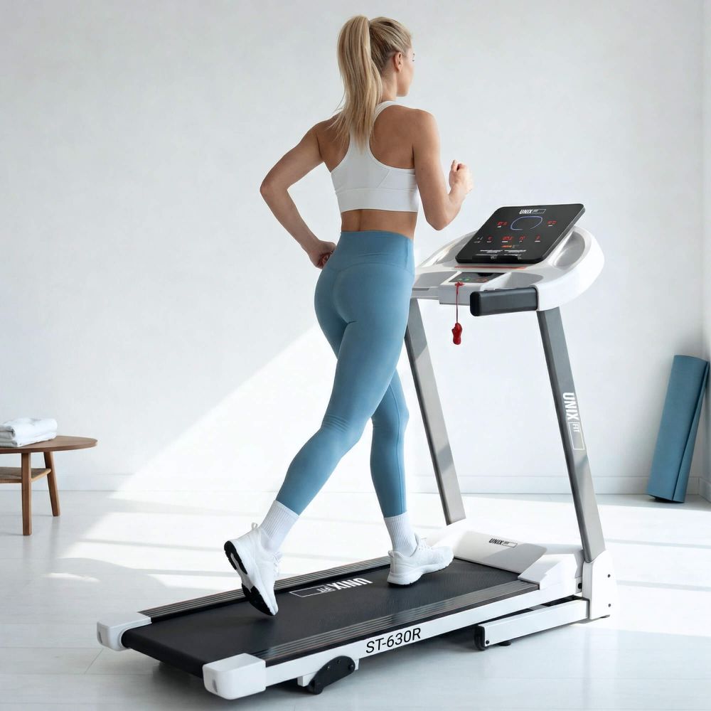 Беговая дорожка UNIX Fit ST-630R White