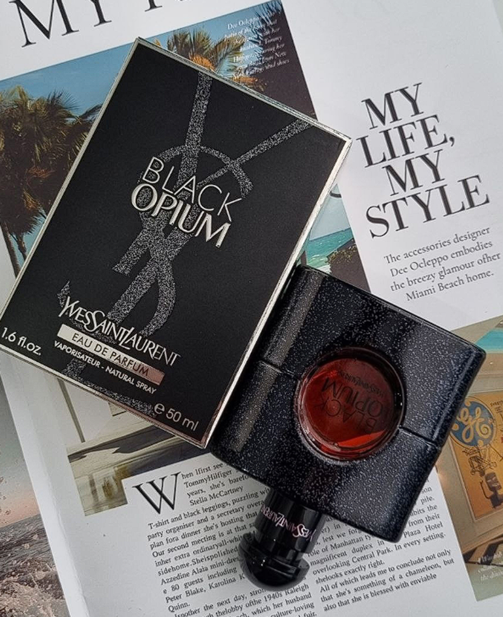 Yves Saint Laurent Black Opium EDP 50 ml (duty free парфюмерия)