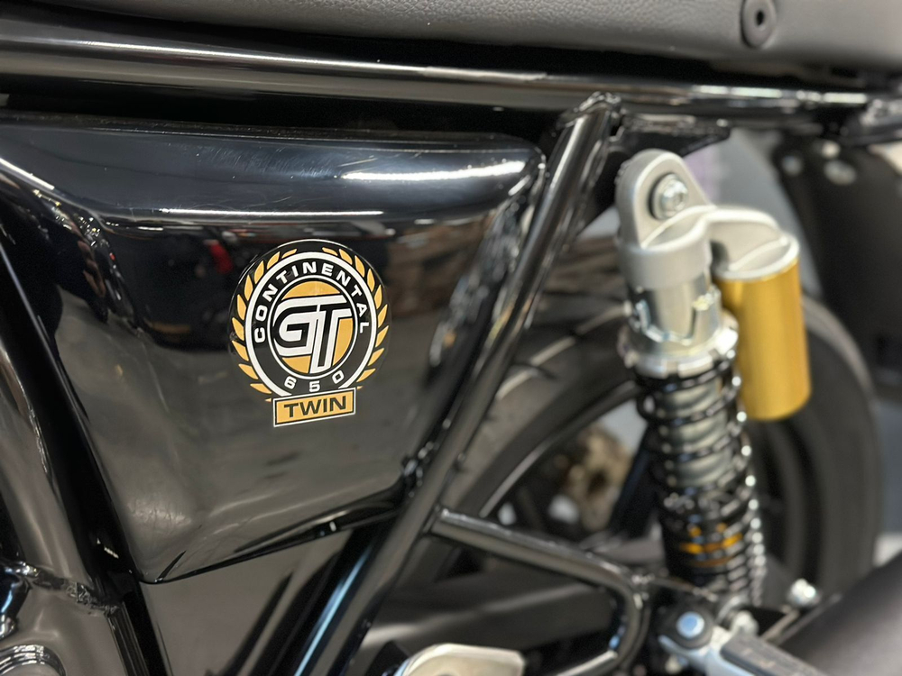 Royal Enfield Continental GT 650 Slipstream Blue (Black Alloy)