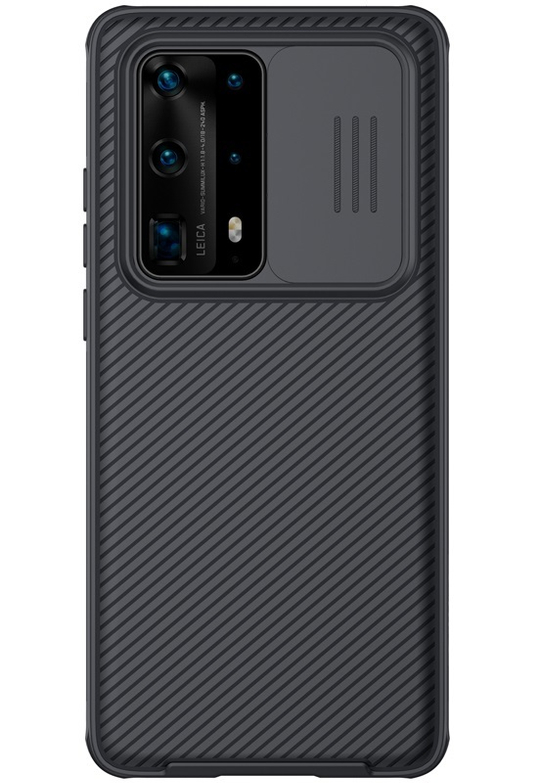 Чехол с защитной шторкой для камеры на Huawei P40 Pro+ от Nillkin серии CamShield Pro Case