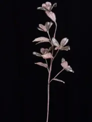 Ветвь Кизил 64 см., платина, Christmas DeLuxe (88919)