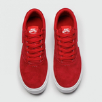 кеды Nike SB Chron Suede Red / White Wmns