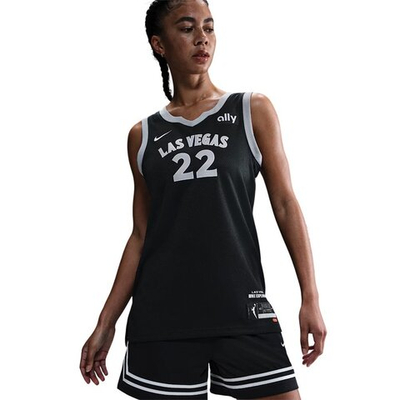 Футболка Nike Dri-FIT WNBA Victory Jersey A'ja Wilson Las Vegas Aces 2023 Black