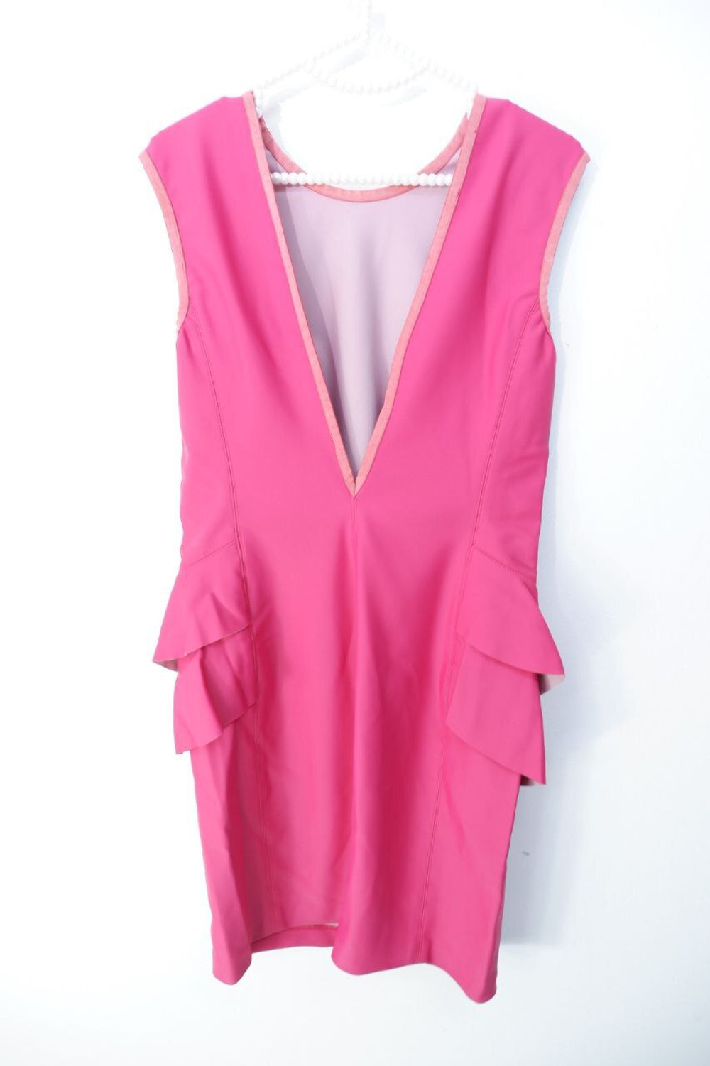 Платье Pink яркое мини 42 размер