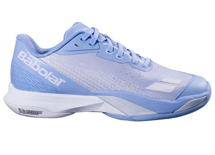 Женские теннисные кроссовки Babolat Jet Mach 4 All Court - lavender/white