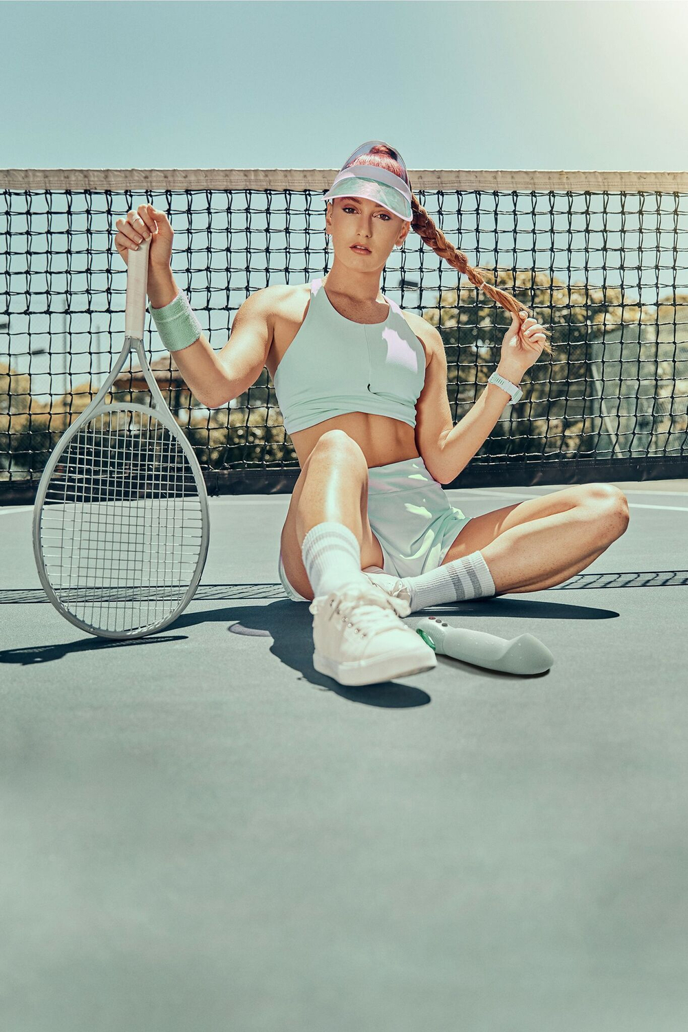 Мятный пульсатор Stronic G Forte - 19 см. (Цвет: мятный)