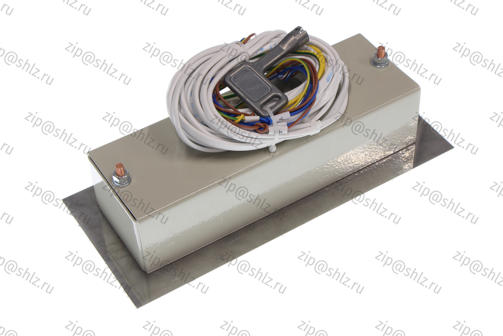 Пост вызывной в сборе с ключом и устройством УПЭ-Р-05 пожарное исполнение 1, красная подсветка, полированная нержавеющая сталь, ПЛВ13П-Н1М0101ЩУ3, 0502.12.00.300ПН