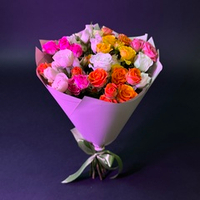 Flower bouquet of 11 spray roses mix