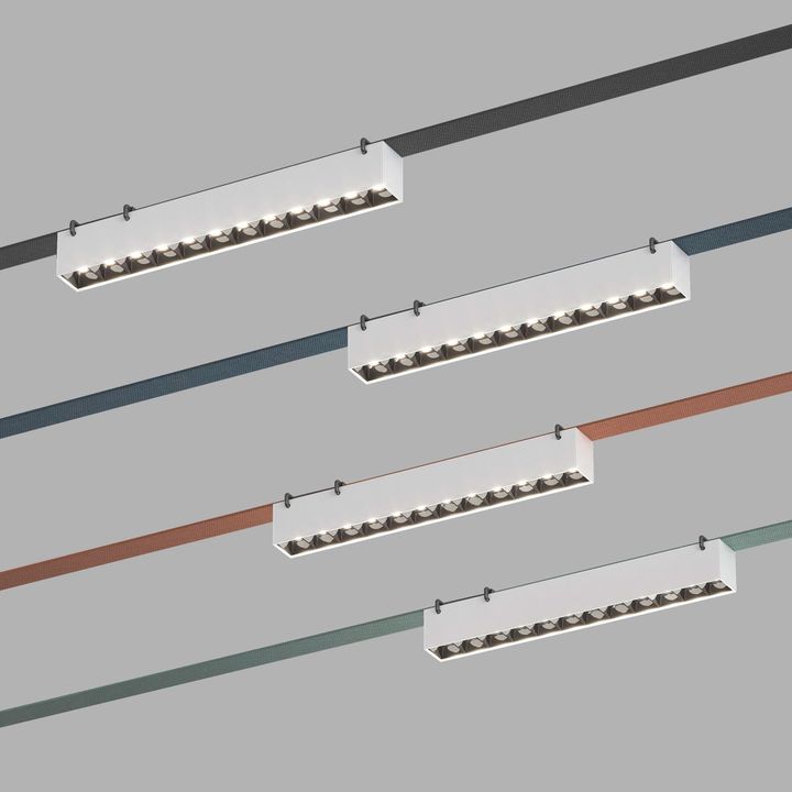 Трековый светильник Denkirs Belty Grill DK5570-WB