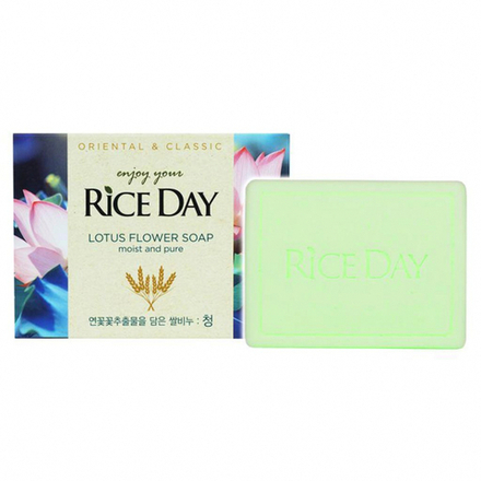 LION Riceday Soap (Cheong) Мыло туалетное с экстрактом лотоса 100г