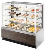 Витрина кондитерская Chilz VETE KUB LUX 130 белый, венге мали