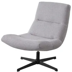 Крутящееся лаунж-кресло Soma, серое