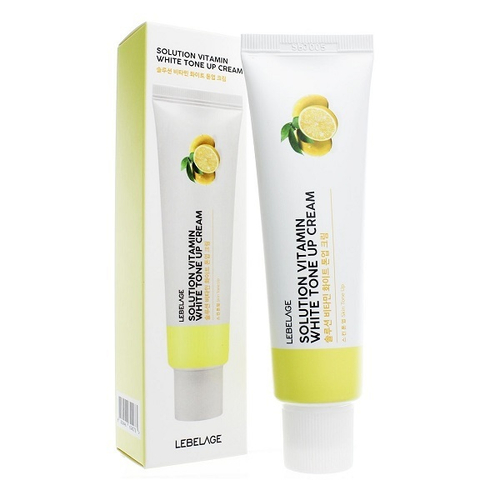 Витаминизирующий крем с Витамином B5 и Пептидами Lebelage Solution Vitamin White Tone Up Cream 50мл