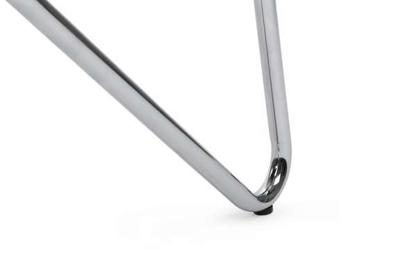 Стул Самба с деревянными подлокотниками SMB-02H Хром гальв. Бежевый