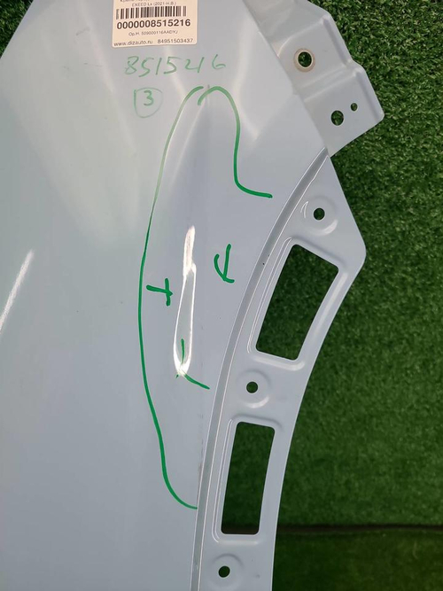 Крыло переднее правое EXEED LX (2019-н.в.)